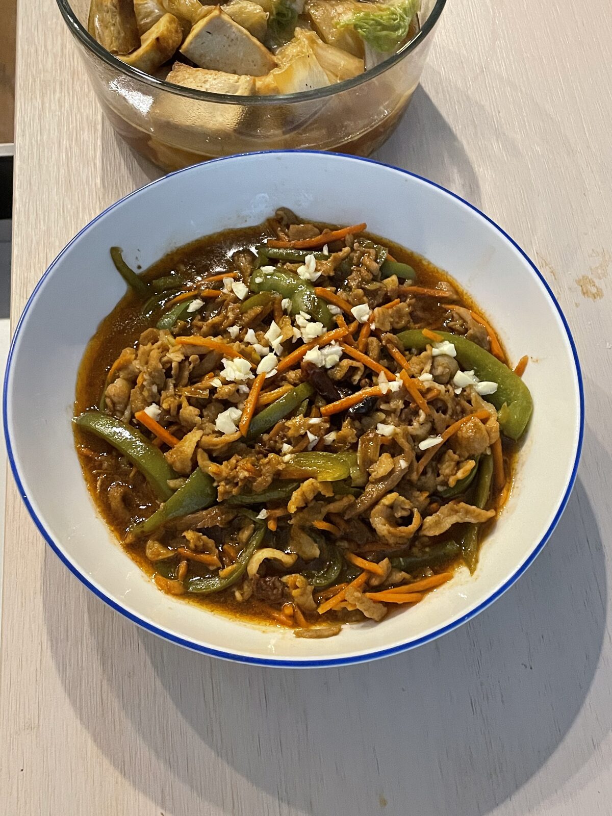 Yu xiang shredded pork