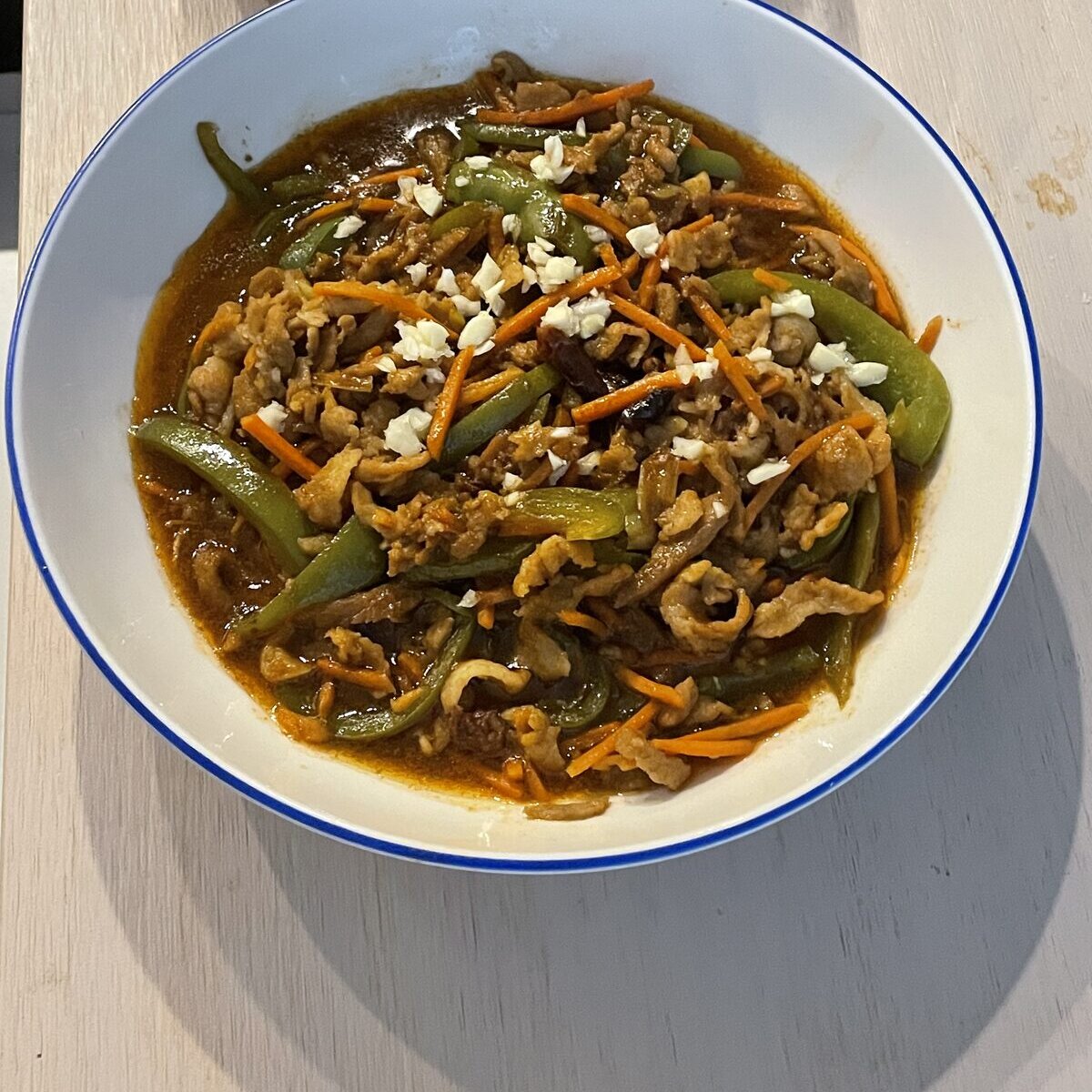 Yu xiang shredded pork